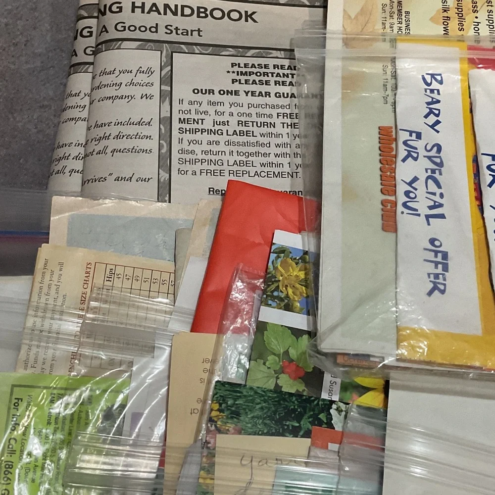 Assorted Vintage Paper Ephemera Collection